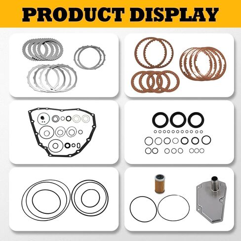 JF015E Transmission Master Rebuild Kit Compatible with March 1.2L 2010-2015, Spark 1.0L 2013-2015, NV200 1.5L 2013-2015 Replace RE0F11A in Kuwait
