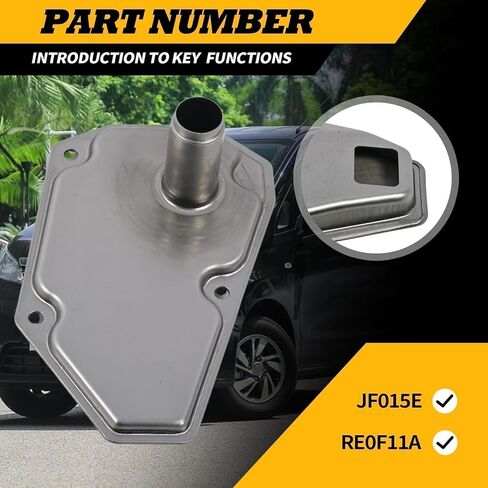JF015E Transmission Master Rebuild Kit Compatible with March 1.2L 2010-2015, Spark 1.0L 2013-2015, NV200 1.5L 2013-2015 Replace RE0F11A in Kuwait