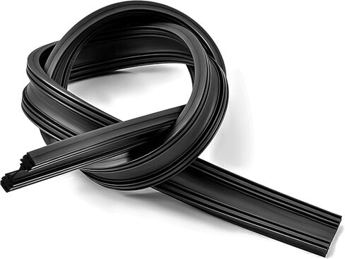 2 PCS Wiper Blade Refills, 28 Inch Adjustable Boneless Insert Windshield Strips, Frameless Rubber Strip Replacement for Most Vehicles Windshield Wiper Blades, Car Accessories in Kuwait