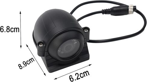 لكاميرا الرؤية الجانبية AHD شديدة التحمل 1080P 700TVL مع 12 مصباح LED IP67 مقاوم للماء للشاحنة للحافلة RV in Kuwait