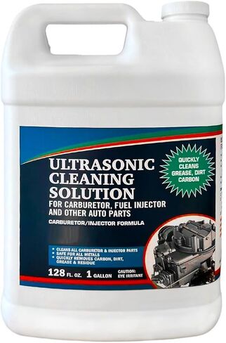 NORTHWEST ENTERPRISES Ultrasonic Cleaner Solution for Carburetors and Engine Parts. Concentrated Washing Compound for use in Ultrasonic Machines and Immersion Washers - Automotive Fluid (1 Gallon) in Saudi Arabia