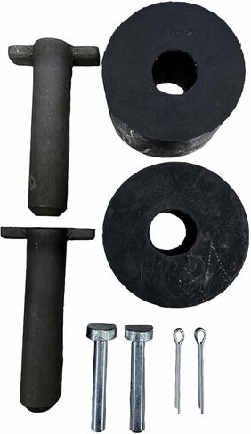 Belgrade Parts & Service, Inc. مجموعة أدوات السكك الحديدية المنزلقة Automann Fontaine مجموعة دبابيس العجلة الخامسة مع البطانات لعجلات Fontaine الخامسة KP110 لجميع أنواع الشاحنات شبه المتوافقة مع KITPIN136 وKITPIN191 وK in Kuwait