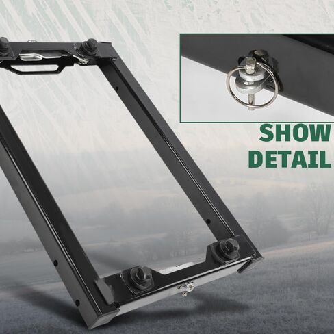 محول وصلة العجلة الخامسة من GRAND ORANGE مع مقابض متوافق مع Ford F250 & F350 Super Duty 2011-2020 مع حزمة Hitch Prep باللون الأسود in Kuwait