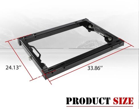 محول وصلة العجلة الخامسة من ANDPLAY مع مقابض متوافق مع Ford F250 & F350 Super Duty 2011-2020 مع حزمة Hitch Prep باللون الأسود in Kuwait