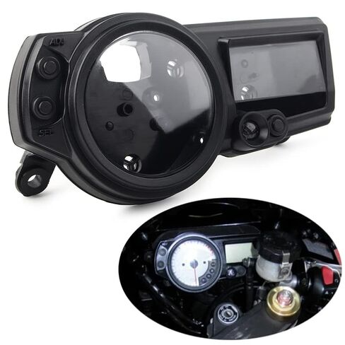 غطاء مقياس سرعة الدوران ومقياس السرعة لسوزوكي GSXR600/750 2004-2005؛ GSXR1000 2003-2004 أسود in Kuwait