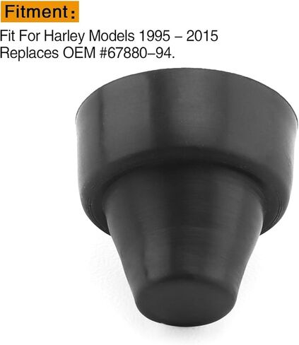 Motorcycles Speedometer Tripometer Reset Knob Button Rubber Boot Compatible with Harley Models 1995-2015 Black Manual Reset Button in Kuwait