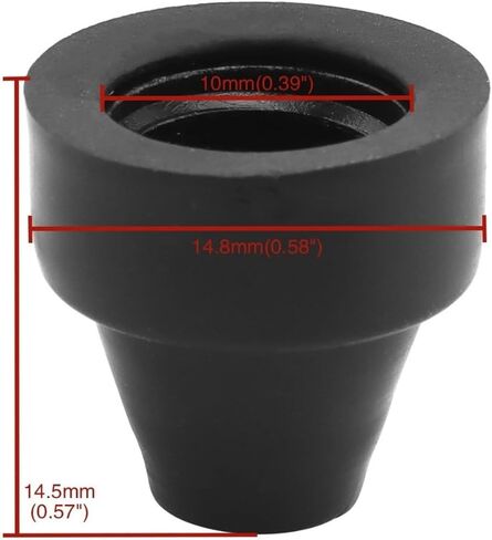 Motorcycles Speedometer Tripometer Reset Knob Button Rubber Boot Compatible with Harley Models 1995-2015 Black Manual Reset Button in Kuwait