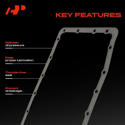 A-Premium Transmission Oil Pan Gasket Set, Compatible with Toyota Tacoma, Tundra, 4Runner, Sequoia, FJ Cruiser, Land Cruiser & Lexus GX460, GS350, GX470, IS300, IS350, LX450, LX470, RC300, RC350 in Kuwait