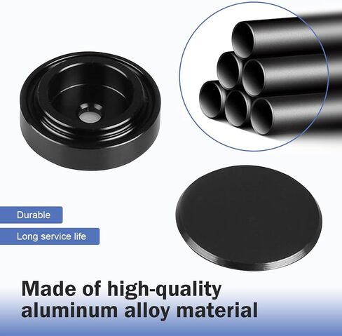 1 SET Car Wiper Plug, Rear Windshield Wiper Arm Seal Delete Cover, Alloy Anti-rust Block off Grommet Cap, Exterior Protection Accessory for Cars SUVs Trucks RVs (Black) in Kuwait