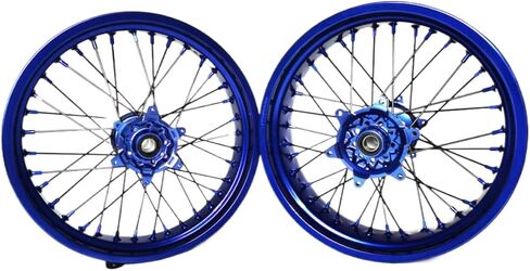 Aluminum Supermoto Wheels Compatible with EXC/SXF and Stark Varg Models in Kuwait