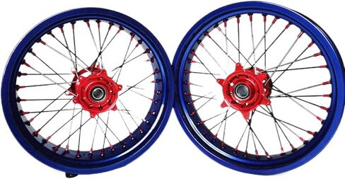 Aluminum Supermoto Wheels Compatible with EXC/SXF and Stark Varg Models in Kuwait