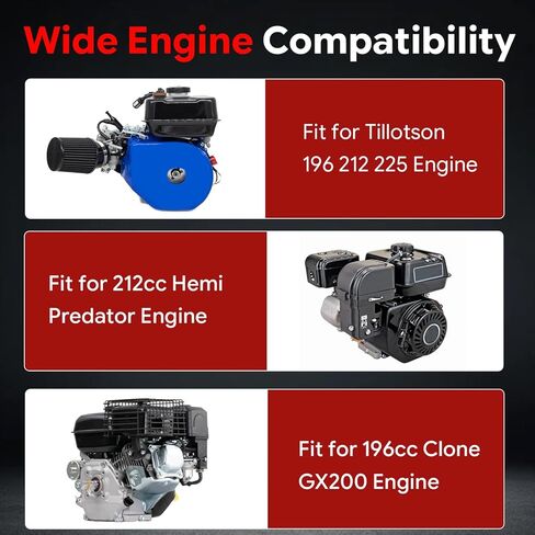 عمود الحدبات 212cc .265 متوافق مع Predator 212cc Hemi 196cc Clone GX200 Tillotson 196 212 225 عمود الحدبات لأداء المحرك لدراجة Go Kart الصغيرة in Kuwait