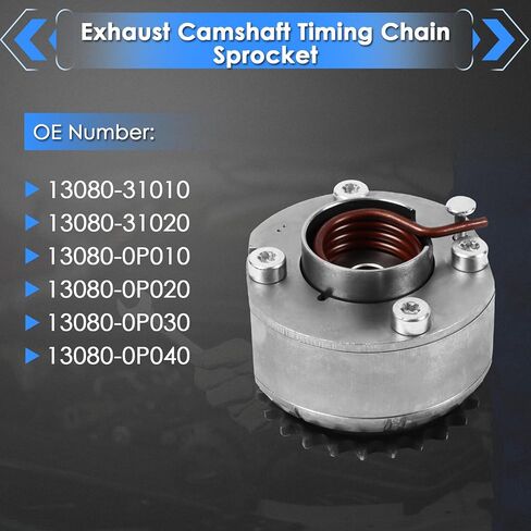 VVT Exhaust Camshaft Timing Sprocket for Toyota Land Cruiser Tundra GS300 5.7L Precision Engineered Direct Replacement in Kuwait