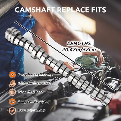5.7L Hemi MDS عمود الحدبات 53022263AF أعمدة الكامات محرك استبدال السيارات لكرايسلر 5.7L، دودج رام 1500 5.7L Hemi V8 2009-2019 in Kuwait
