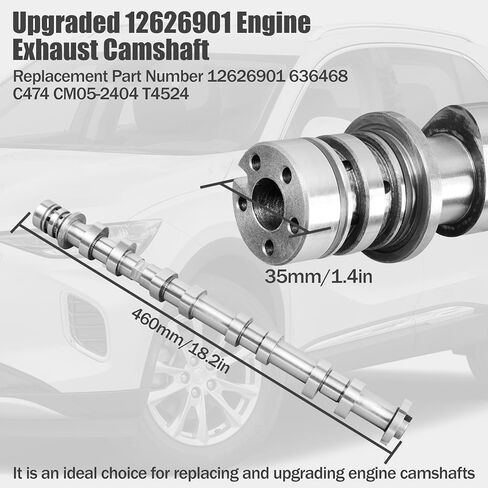 عمود الحدبات العادم - بديل مباشر لـ 12626901 636468، مناسب لموديلات Buick Chevy 2.0L 2013-2022 in Kuwait
