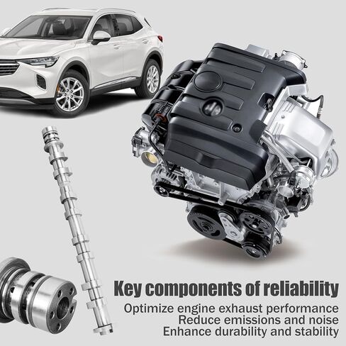 عمود الحدبات العادم - بديل مباشر لـ 12626901 636468، مناسب لموديلات Buick Chevy 2.0L 2013-2022 in Kuwait