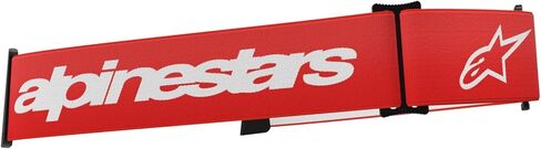 أحزمة نظارات Alpinestars Supertech (أحمر/أبيض) in Kuwait
