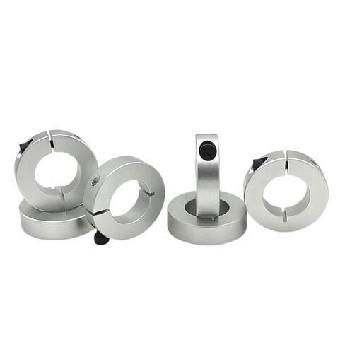 1pcs Open Type Fixed Ring Light Bearing Limit Sleeve Locking Aluminum Automatic Positioning Shaft Collars(14-30-10) in Saudi Arabia