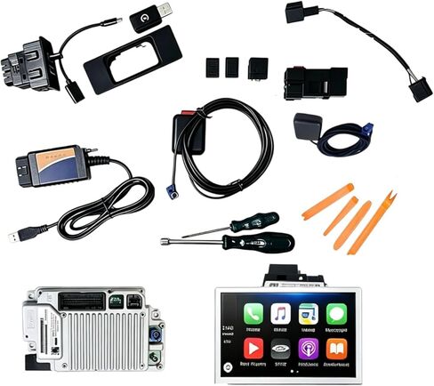 Fits for Ford Taurus 2017 SYNC 2 to SYNC 3 Upgrade Kit Wireless Carplay Explorer SYNC 3.4 APIM NA223 with 45" Touchscreen Diplay Navigation in Kuwait
