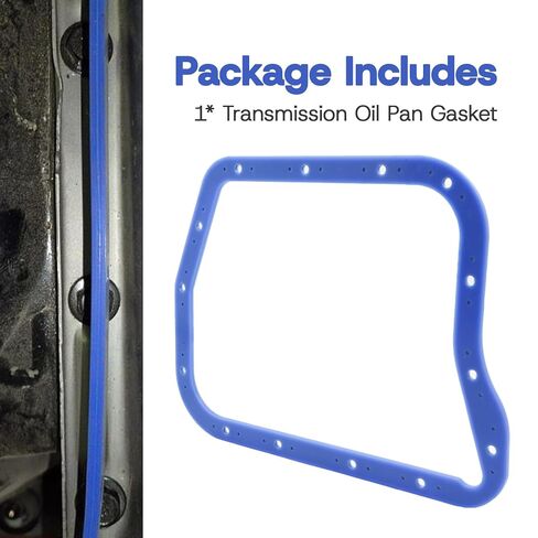 ASTROSYNC Transmission Oil Pan Gasket Thick Rubber Fit for Chrysler Torqueflite 727, Oil pan Gasket Replace 93110 in Kuwait