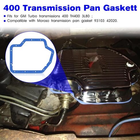 400 Transmission Oil Pan Gasket for GM Turbo 400 TH400 3L80 Compatible with Moroso 93103 42020 Oil Pan,New Upgraded Automotive th400 Transmission Pan Seal Gaskets in Kuwait