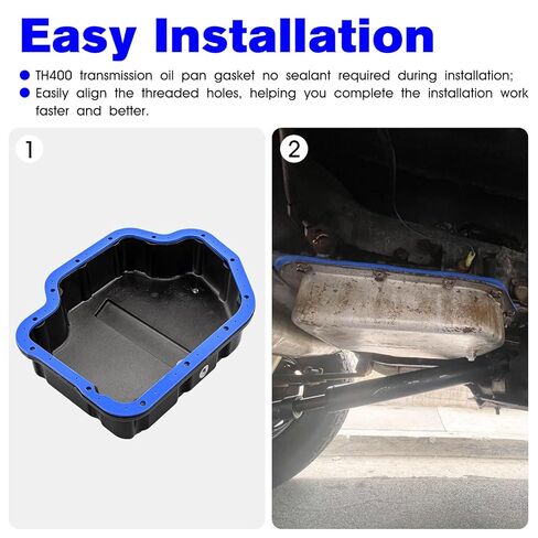 400 Transmission Oil Pan Gasket for GM Turbo 400 TH400 3L80 Compatible with Moroso 93103 42020 Oil Pan,New Upgraded Automotive th400 Transmission Pan Seal Gaskets in Kuwait