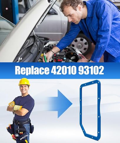 حشية وعاء زيت ناقل الحركة المطاطي مع قلب فولاذي يناسب Moroso 93102/GM Turbo 350 TH350/Chevrolet Pickup/Buick/Oldsmobile/Pontiac، استبدل 42010 93102 in Kuwait