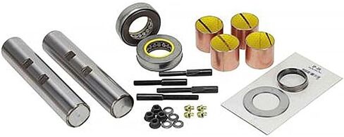 Mytee Products King Pin Kit - مجموعة إصلاح توجيه المحور الأمامي الكاملة مع البطانات ومحامل الدفع والأختام واستبدال الأجهزة 328349 300-306 K147E in Kuwait