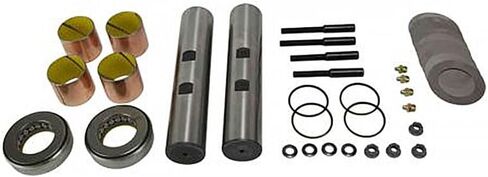 Mytee Products King Pin Kit - مجموعة إصلاح توجيه المحور الأمامي الكاملة مع البطانات ومحامل الدفع والأختام واستبدال الأجهزة 328349 300-306 K147E in Kuwait