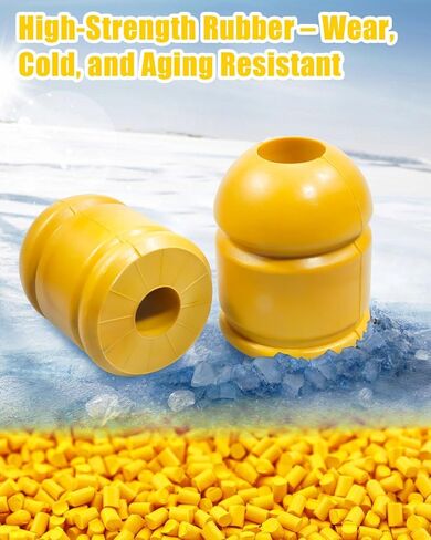 Rear Bump Stopper Fit for Dodge Ram 1500 2009-2020 Suspension Control Arm Stop Jounce Bumper Replace 5285A-A5788A 52855788AB Anti-Collision Block Stopper, 2pcs in Kuwait