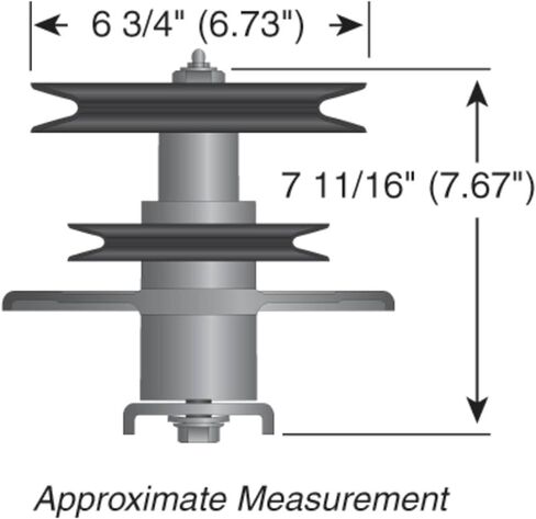 Stens New Stens Spindle Assembly 285-975 Replacement for Toro 74212, Z252L; 74209 and 74225, Z253; 74203, 74226, 74234, Z255 105-1688 in Kuwait