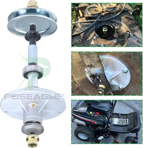 2 Pack 1001046 Spindle Assembly with 92851MA Spindle Pulley Replaces Murray 492574ma Spindle Assembly 092574MA 094129MA 090905MA for Murray 40 inch Deck Spindles in Kuwait