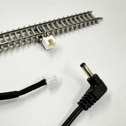 طقم التحكم في مسار القطار N Scale مع وحدة التحكم القياسية Power Pack، رمادي، مسار 11 بوصة، 5 قطع in Kuwait