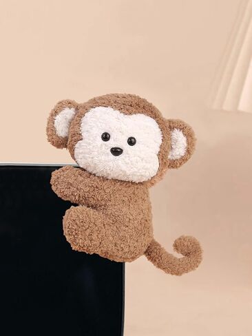 Car Dashboard Decorations Dog,Dash Ornaments for Cars Interior Rearview Mirror Accessories Animal Plush,Funny Computer Monitor Decor,Dog in Kuwait