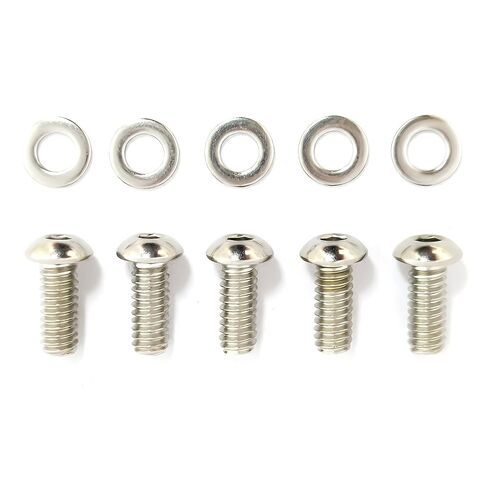 Motorcycle Derby Cover Button Head Screw Bolt Kit for Harley Touring Street Glide Electra Glide Road King (5 PCS) in Kuwait