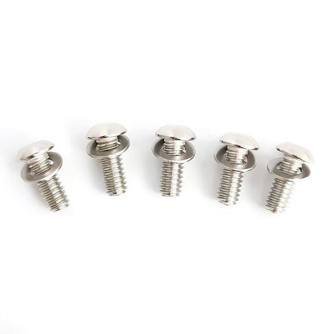 Motorcycle Derby Cover Button Head Screw Bolt Kit for Harley Touring Street Glide Electra Glide Road King (5 PCS) in Kuwait