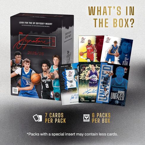 2025-26 Topps Signature Class Basketball - Factory Sealed - Value Box in Kuwait