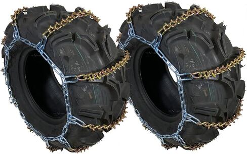 سلاسل إطارات V-Bar ATV لإطارات 25x10-12، 25x11-12، 26x10-12، سلاسل جر الثلج والجليد شديدة التحمل لمركبات ATV وUTVs in Kuwait