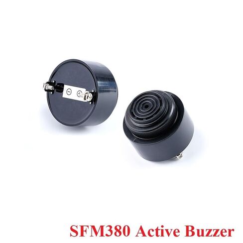 SFM380 Active Buzzer 12V 24V 4310 Piezoelectric DC Speaker Alarm Car Dedicated Continuous Sound in Kuwait