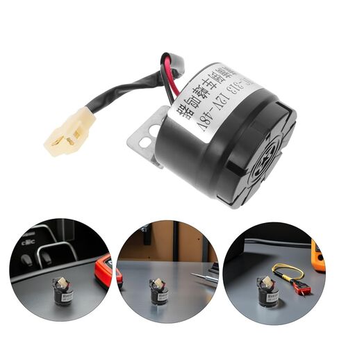 Ipetboom Truck Backup Buzzer Alarm with Waterproof Warning Siren for Forklift and Engineering Vehicle Reverse Safety, Electric Reversing Alarm Sounder 2.2x2.2x1.8 Inch in Kuwait