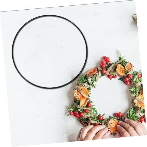 Holibanna 9pcs الأطواق لصياغة الأطواق إكليل الزهور الأنيقة لأكاليل الزهور DIY حلقات حديد موثوقة لحفلات الزفاف والأحداث وديكورات المنزل in Kuwait