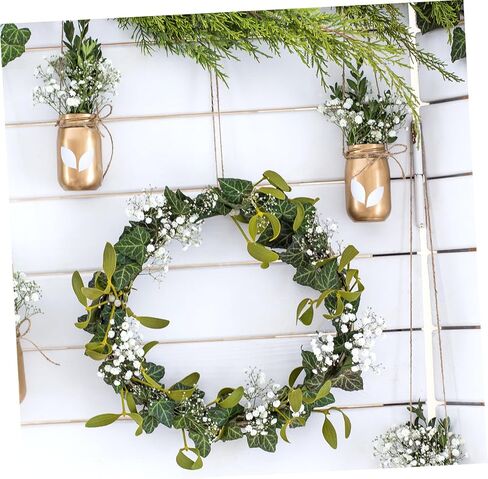 SHINEOFI 8Pcs Floral Hoops for DIY Crafts Durable Rings for Dream Catcher Wedding Decor Sewing Projects Smooth Finish for Creative Designs in Kuwait