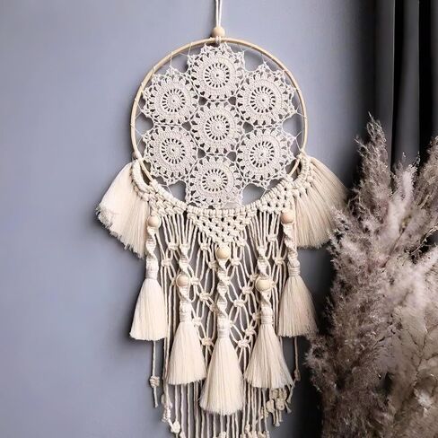 SHINEOFI 8Pcs Floral Hoops for DIY Crafts Durable Rings for Dream Catcher Wedding Decor Sewing Projects Smooth Finish for Creative Designs in Kuwait