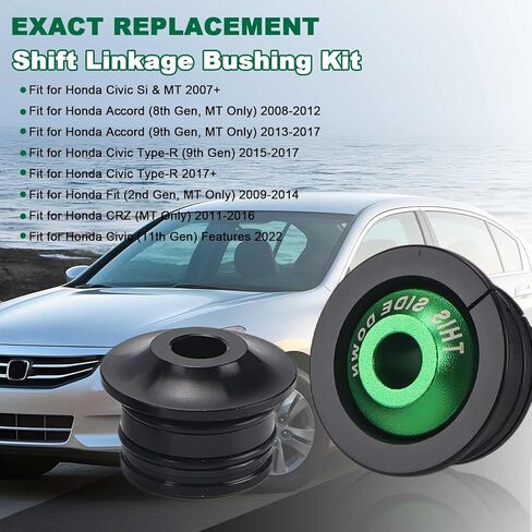 Shift Linkage Bushing Kit Fit for Honda Civic Si/MT 2007+, for Honda Civic Type R 2015-2017, for Honda Accord MT (8th/9th Gen) 2008-2017 in Saudi Arabia