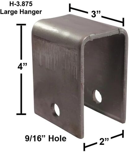 طقم شماعات زنبركية للمحور الترادفي EQ-310، مجموعة تعليق أوراق المعادل الطويلة SHK-TA-SB-TE، تناسب نوابض من العين إلى العين من 3500 إلى 7000 رطل 1 3/4 بوصة in Kuwait