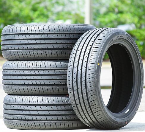 Set of 4 (FOUR) Atlander Xsport-76 Passenger Car All-Season Touring Radial Tires-165/65R14 165/65/14 165/65-14 79T Load Range SL 4-Ply BSW Black Side Wall UTQG 400AA in Kuwait