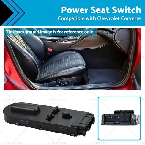 Power Seat Switch Compatible with Chevy Corvette 5.7L V8 1997-2004 Replaces 12135158 in Kuwait