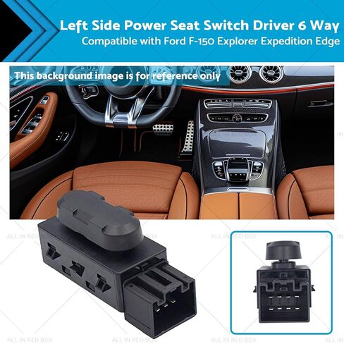 Left Side Power Seat Switch Driver 6 Way 9L3Z14A701A Compatible with Ford Explorer in Kuwait