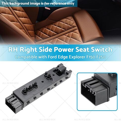RH Right Side Power Seat Switch Compatible with 2011-2015 Ford Edge Explorer F150 F250 in Kuwait