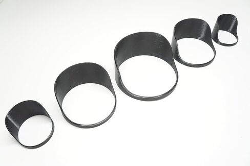 Gauge Covers for Vanderhall Carmel - Black, Slide-On Replacement Set, No Adhesive Required in Kuwait
